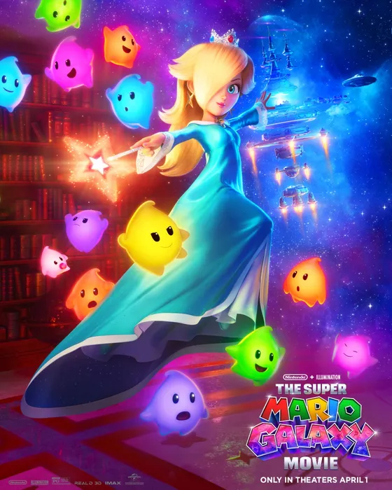 Rosalina character poster — “The stars of a new story.”